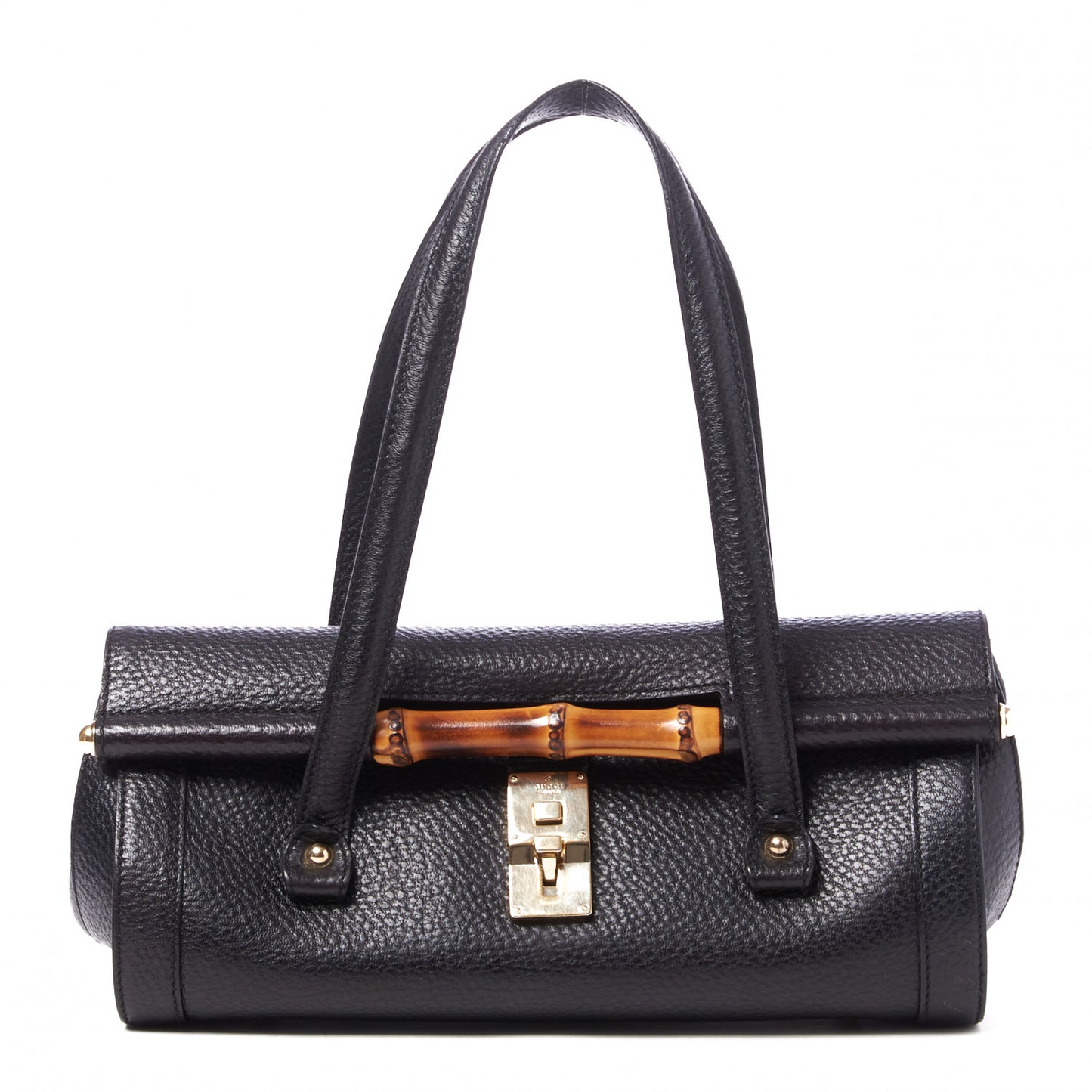 Calfskin Bamboo Bullet Black