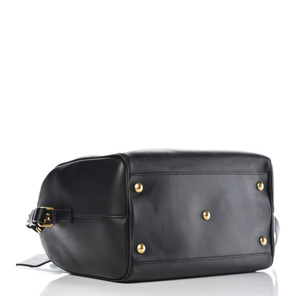 Saint Laurent Calfskin Classic Duffle 6 Black 30 of 36