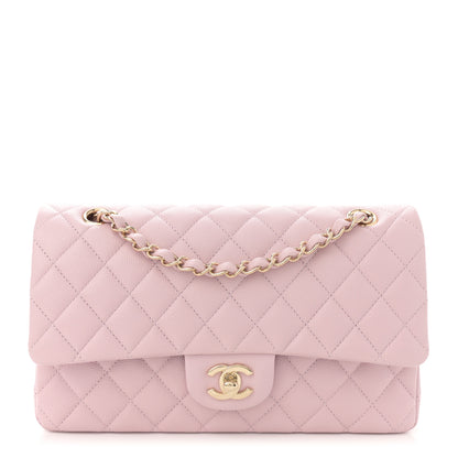 Chanel Caviar Quilted Medium Double Flap Light Pink 1 of 11