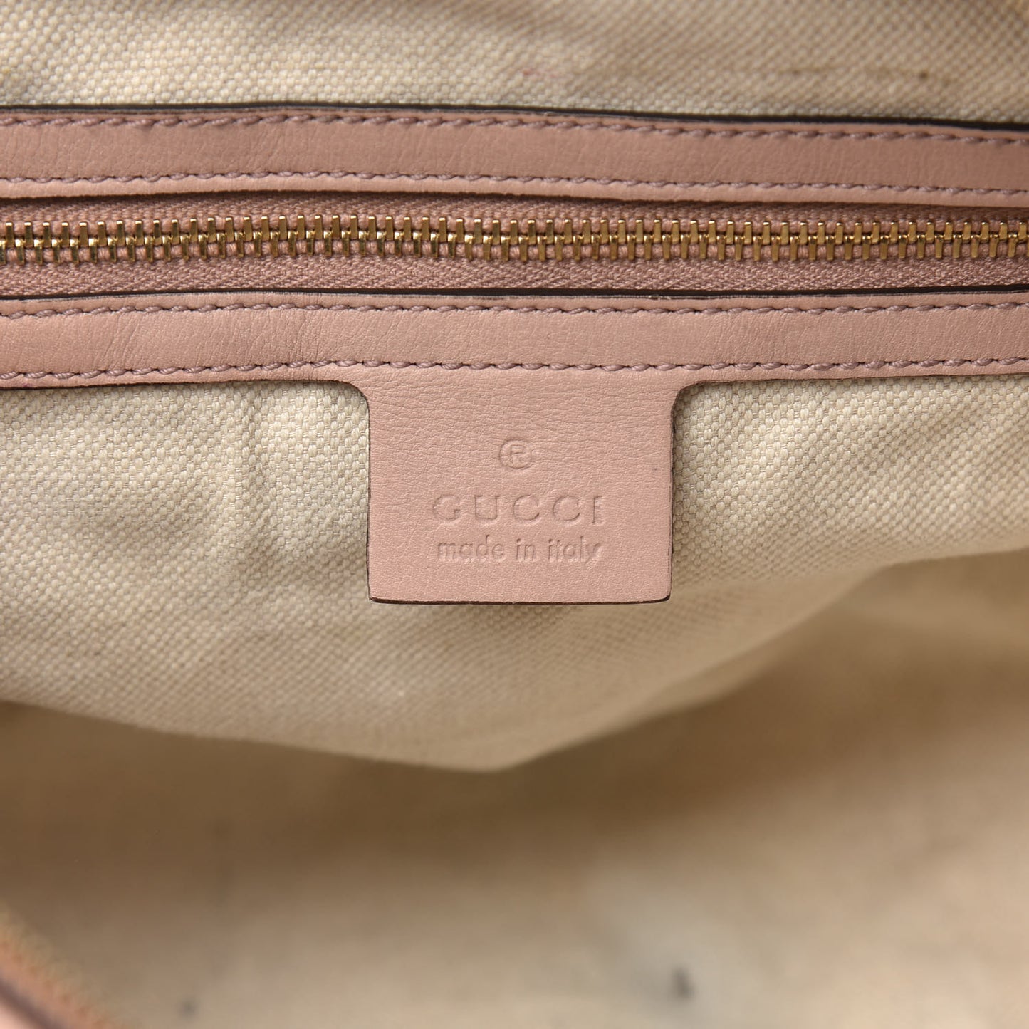 Calfskin Microguccissima Trim Medium Boston Pink