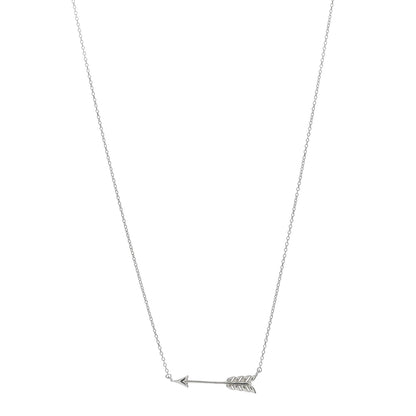 Tiffany Sterling Silver Paloma's Graffiti Arrow Pendant Necklace 1 of 4