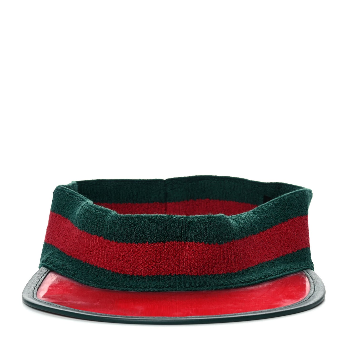 Vinyl Web Visor L Green Red
