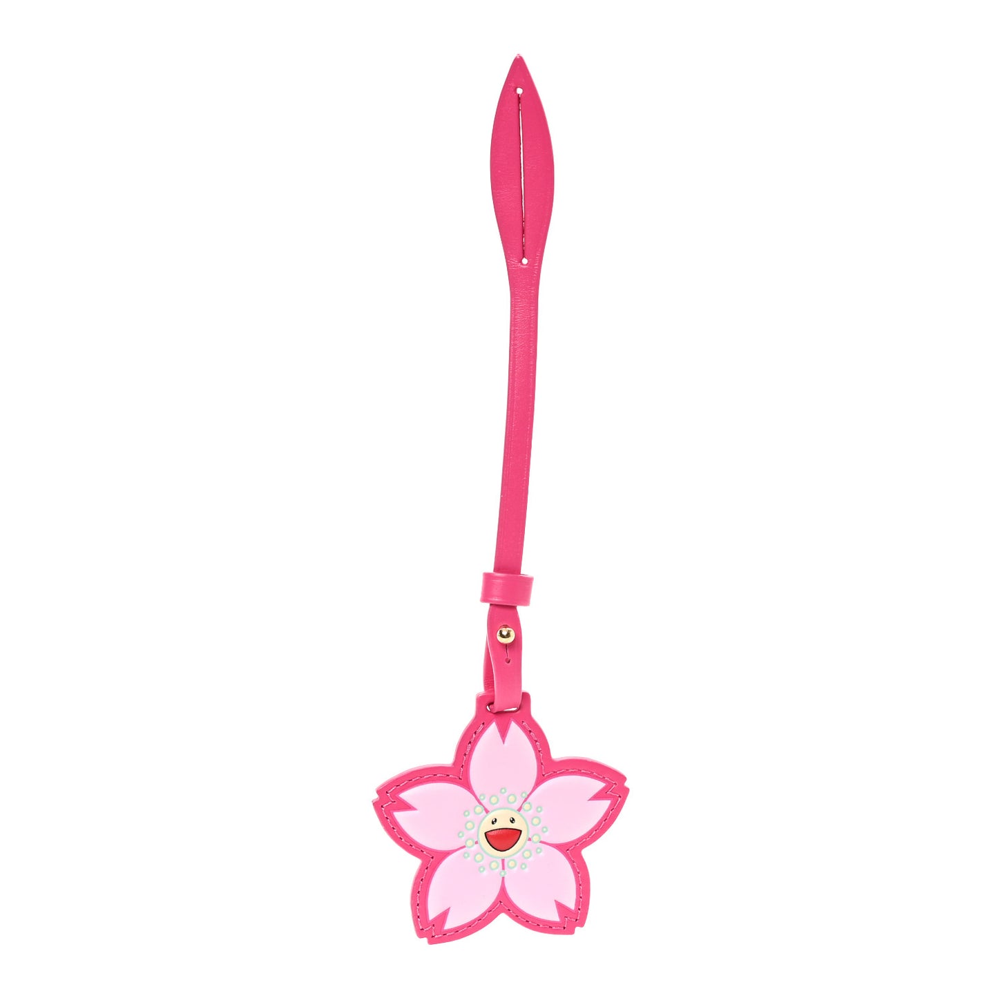 LV X TM Cherry Blossom Bag Charm Pink