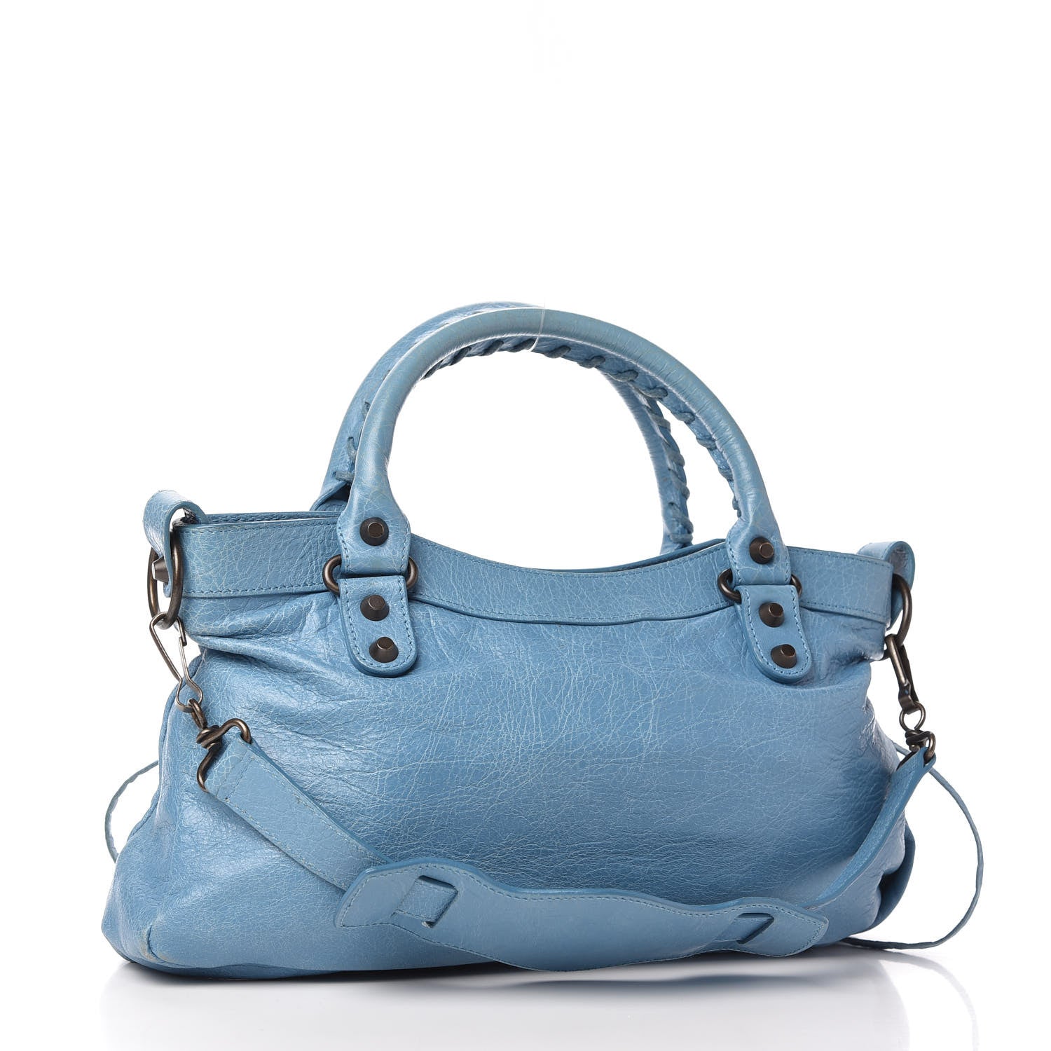 Balenciaga Agneau Classic Hardware First Bleu Indigo 3 of 9