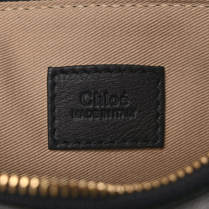 Chloe Smooth Calfskin Medium Vick Tote Full Blue 7 of 11