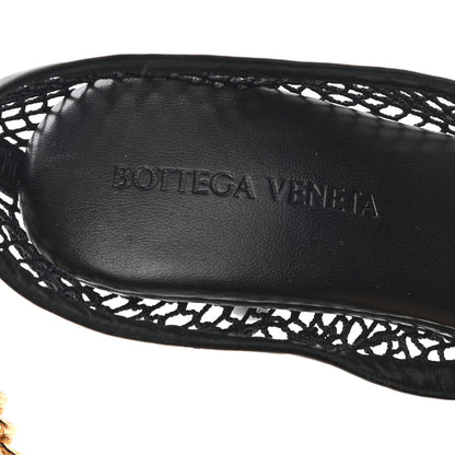 Bottega Veneta Mesh Nappa Chunky Chain Sandals 35 Black 7 of 7