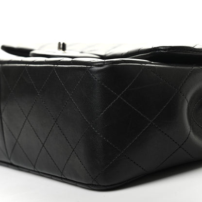 Chanel Lambskin Quilted Jumbo Double Flap Black 8 of 8