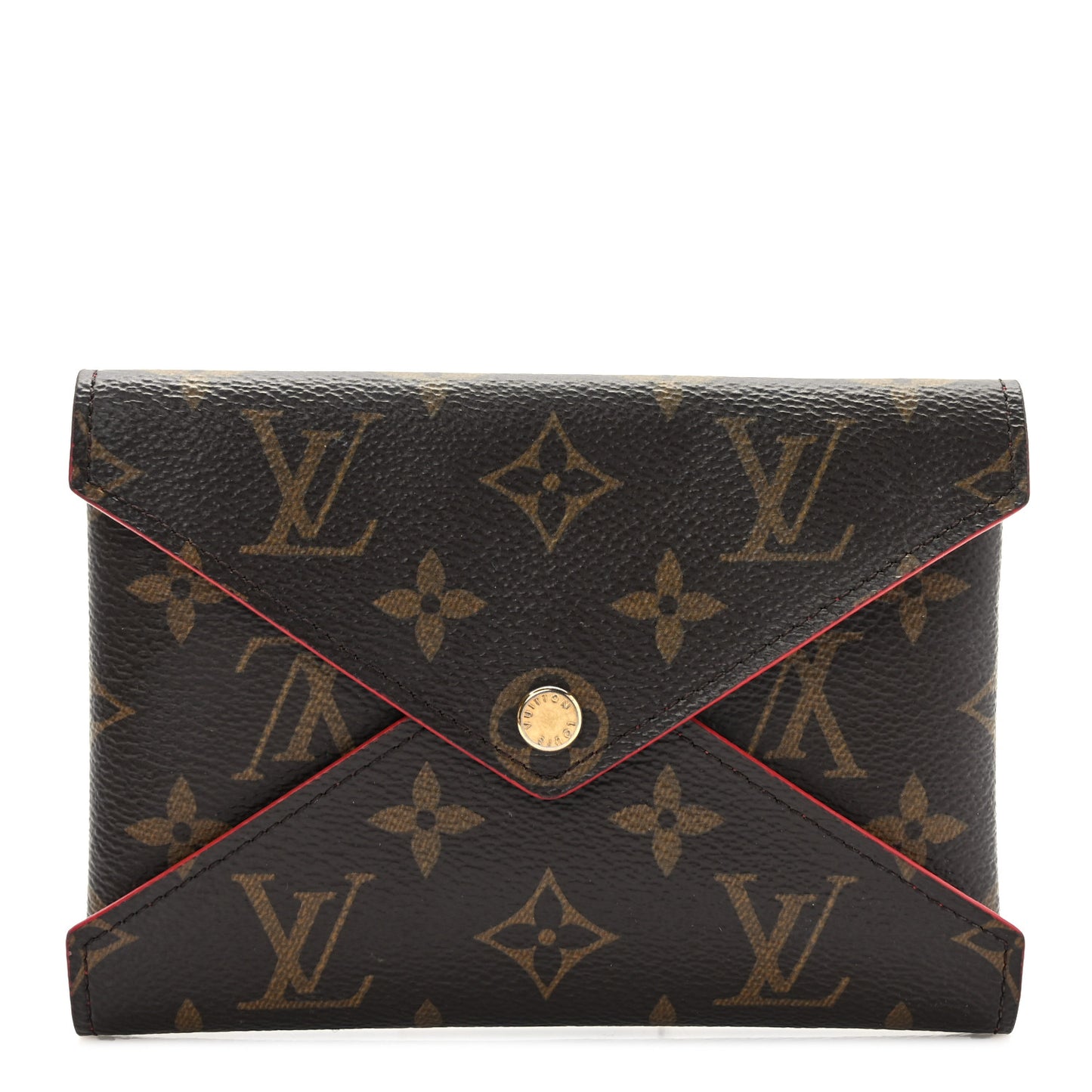 Monogram Medium Kirigami Pochette Insert Coquelicot