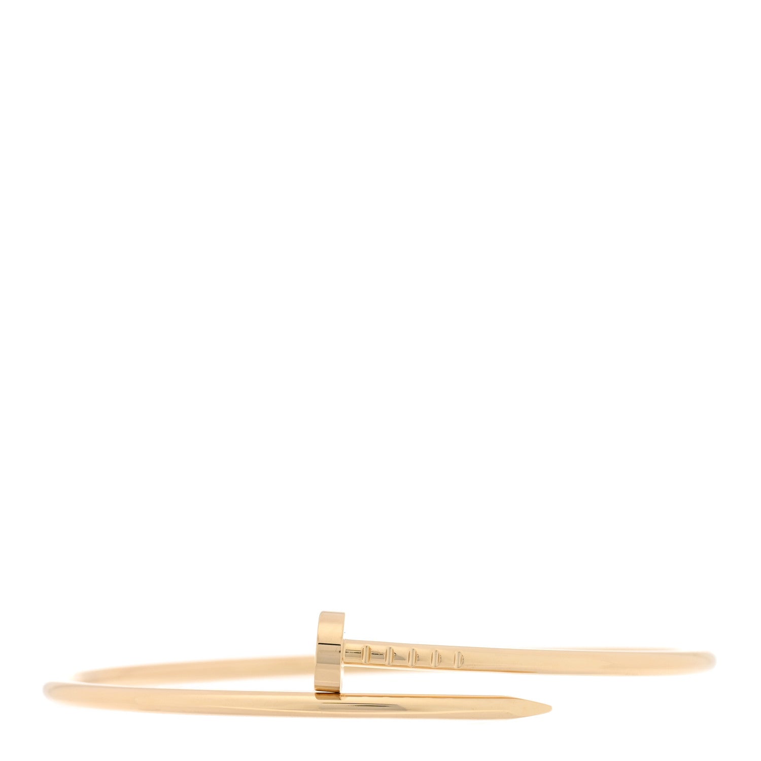 Cartier 18K Yellow Gold Small Juste Un Clou Bracelet 18 1 of 5