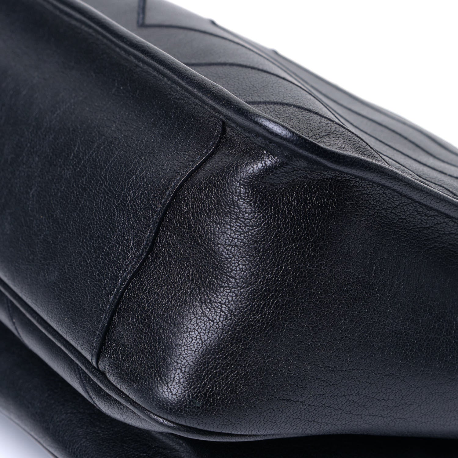 Saint Laurent Lambskin Matelasse Monogram Microstud Medium Niki Chain Satchel Black 5 of 7