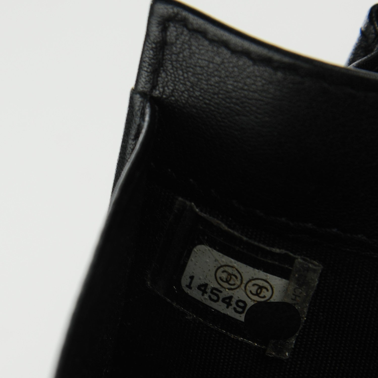 Chanel Caviar Timeless CC Yen Wallet Black 8 of 8