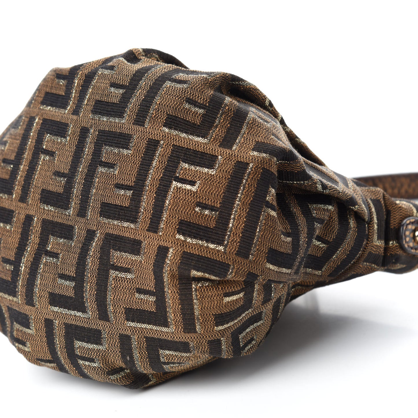 Zucca Vitello Mini Chef Hobo Tobacco Oro Moro