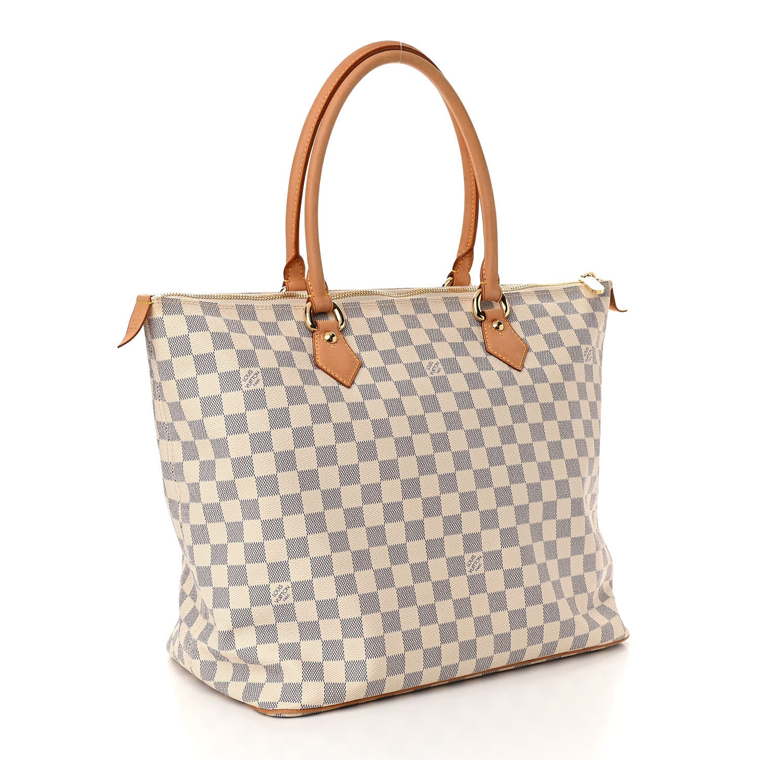 Louis Vuitton Damier Azur Saleya GM 3 of 10