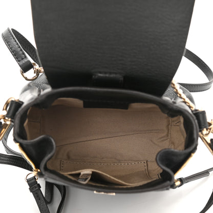 Chloe Suede Calfskin Mini Faye Backpack Black 5 of 8