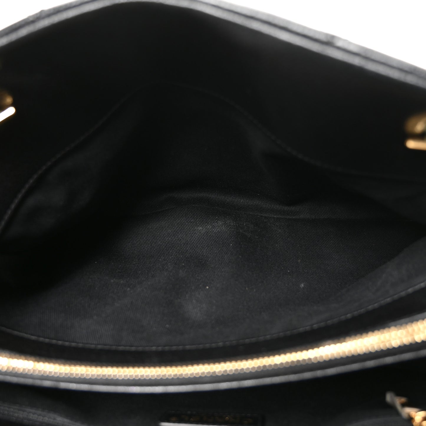 Caviar Quilted Timeless CC Soft Tote Black