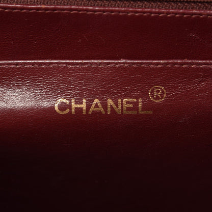 Chanel Lambskin Quilted XL Jumbo Single Flap Black 6 of 13