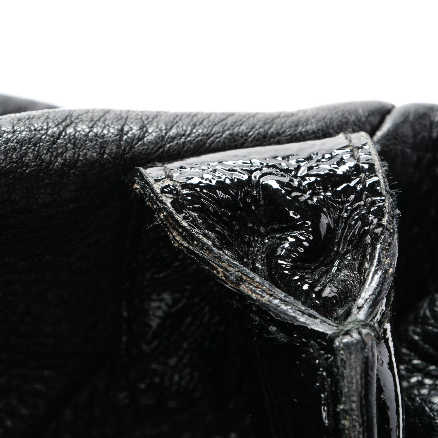 Saint Laurent Pebbled Lambskin Medium Easy Sac Black 14 of 17