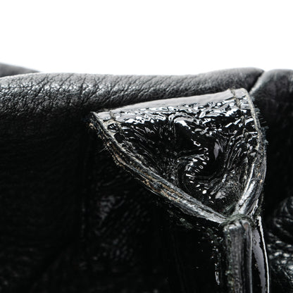 Saint Laurent Pebbled Lambskin Medium Easy Sac Black 14 of 17