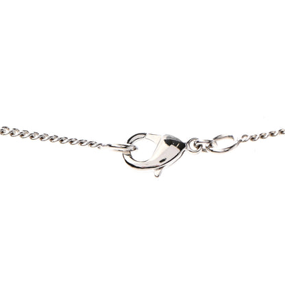 Chanel Enamel CC Pendant Necklace Black Silver 4 of 5