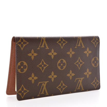 Louis Vuitton Monogram Checkbook Cover Wallet 3 of 7