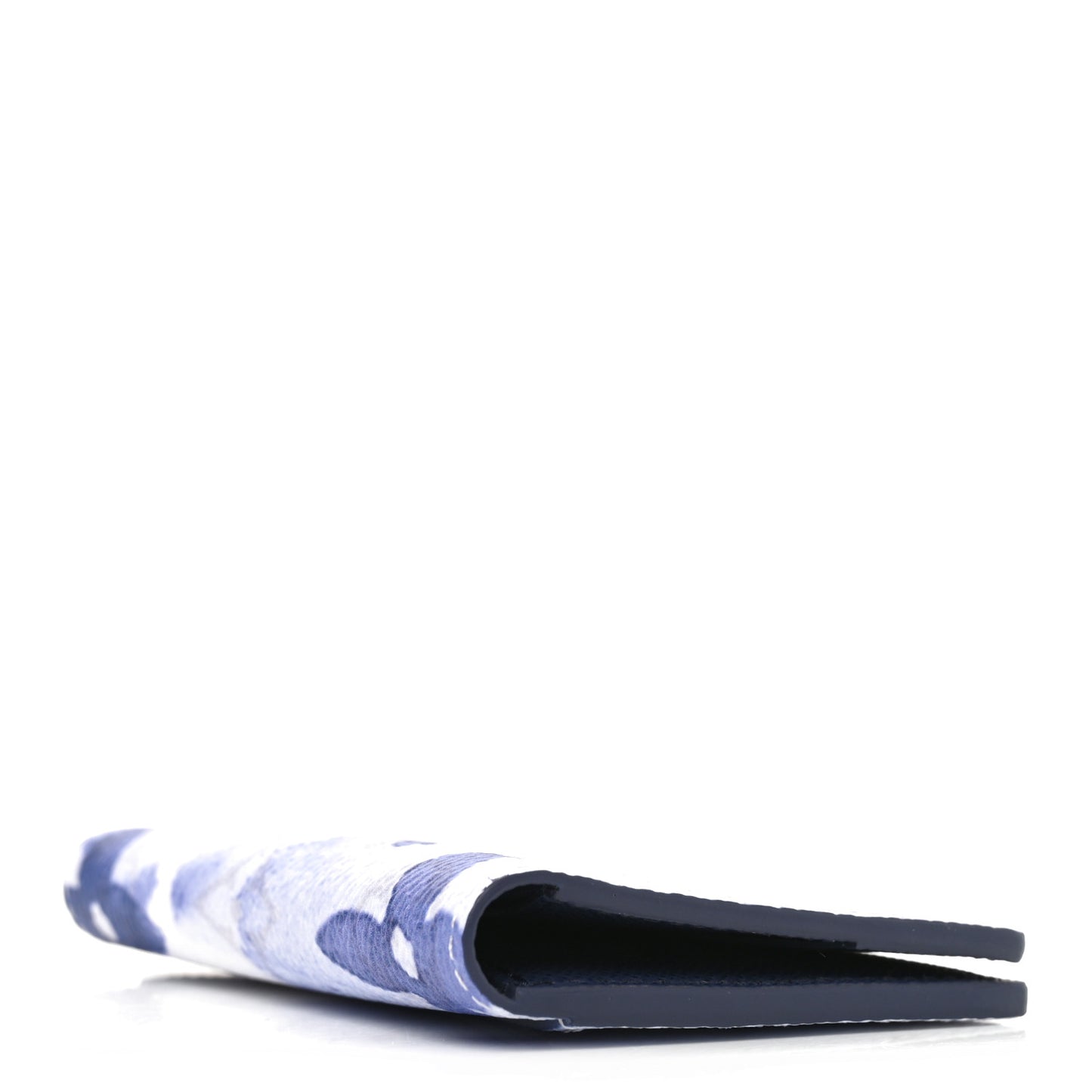 Monogram Watercolor Pocket Organizer Blue
