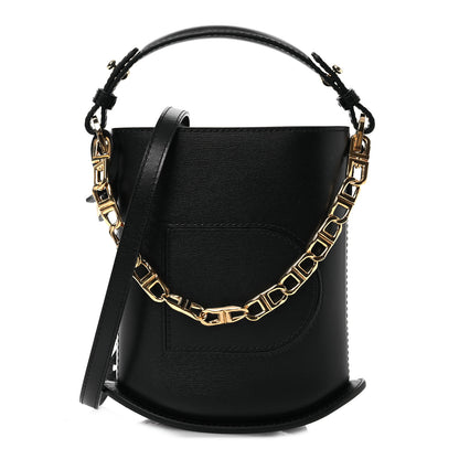 Delvaux Box Calfskin Toy Pin Eclat Bucket Black 1 of 10
