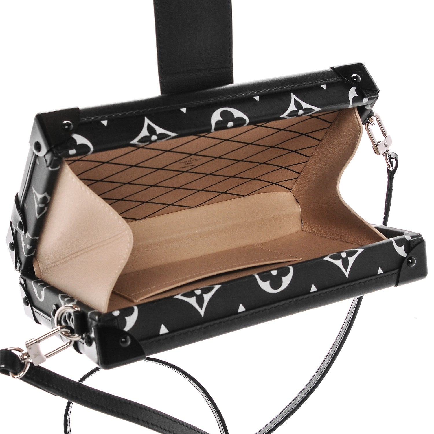 Louis Vuitton Reflective Petite Malle Black 5 of 6