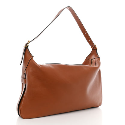 Celine Supple Calfskin Large Romy Shoulder Bag Tan 3 of 9