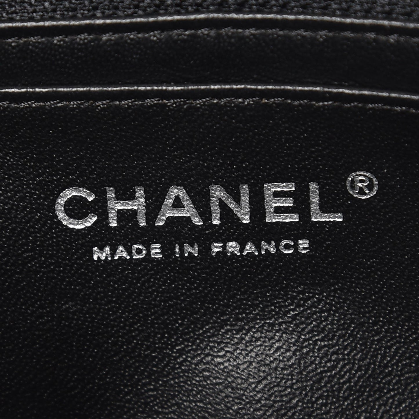 Lambskin Quilted Mini Rectangular Flap Black