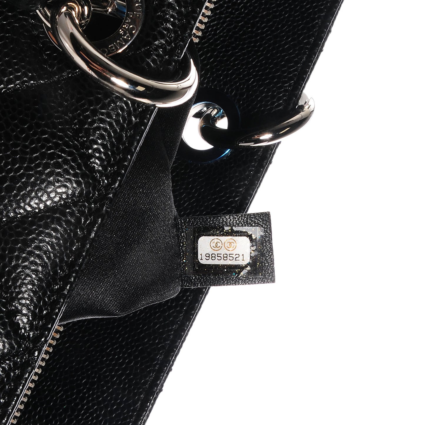 Caviar Grand Shopping Tote GST Black