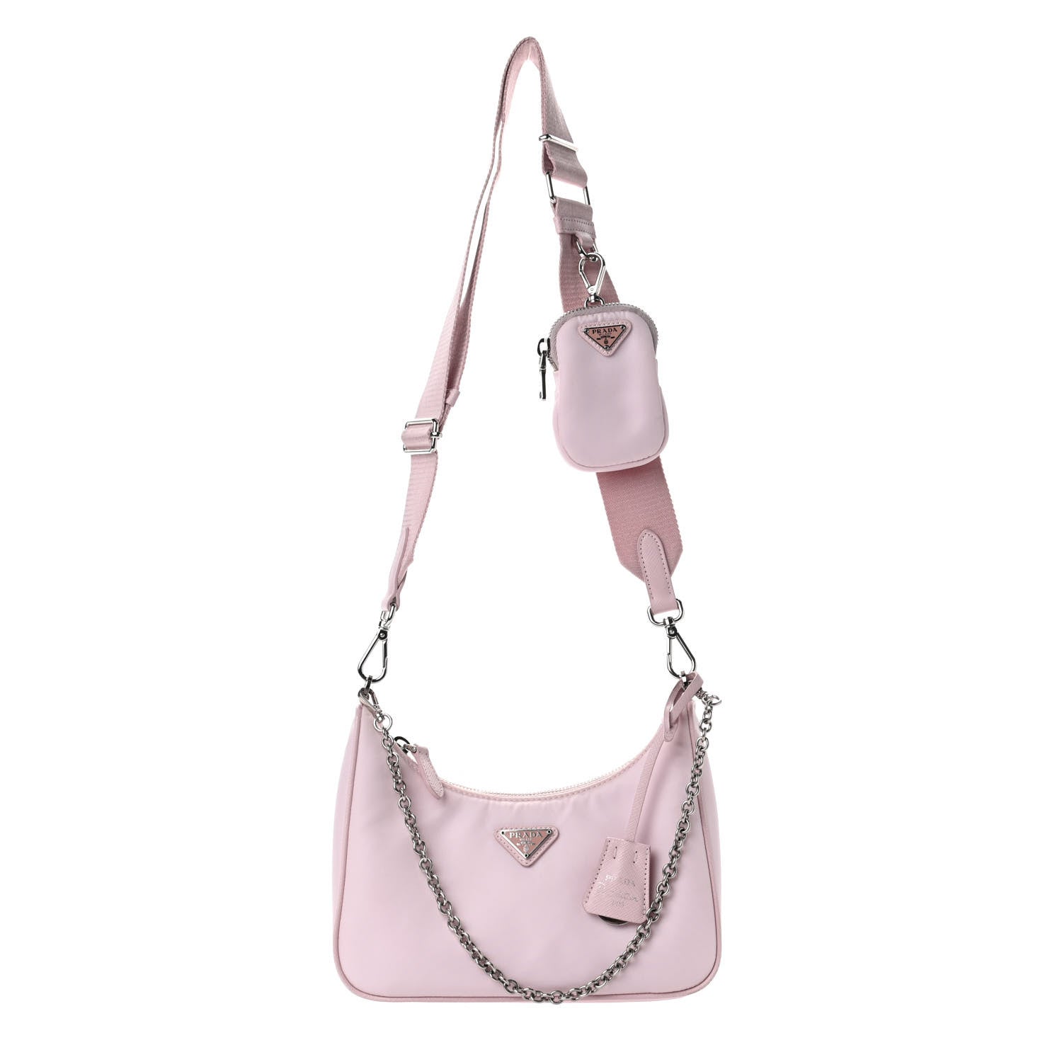 Prada Nylon Re-Edition 2005 Shoulder Bag Alabastro 1 of 4