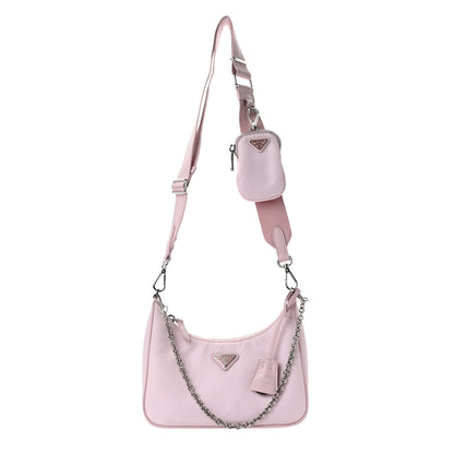 Prada Nylon Re-Edition 2005 Shoulder Bag Alabastro 1 of 4