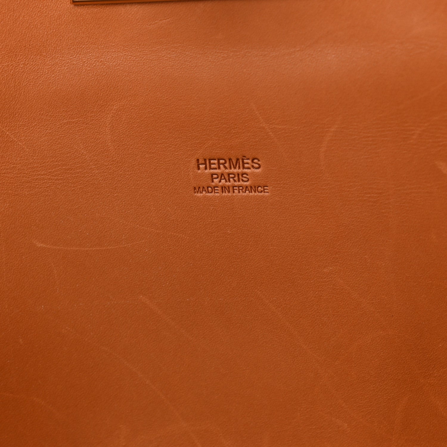 Hermes Veau Grizzly Barenia Toolbox 33 Fauve 6 of 16