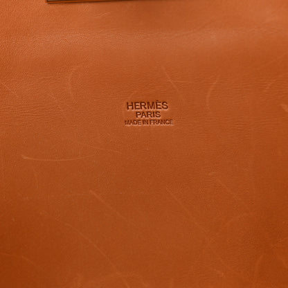 Hermes Veau Grizzly Barenia Toolbox 33 Fauve 6 of 16
