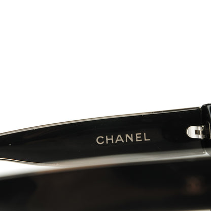 Chanel Mirrored CC Sunglasses 5270 Black Silver 5 of 7