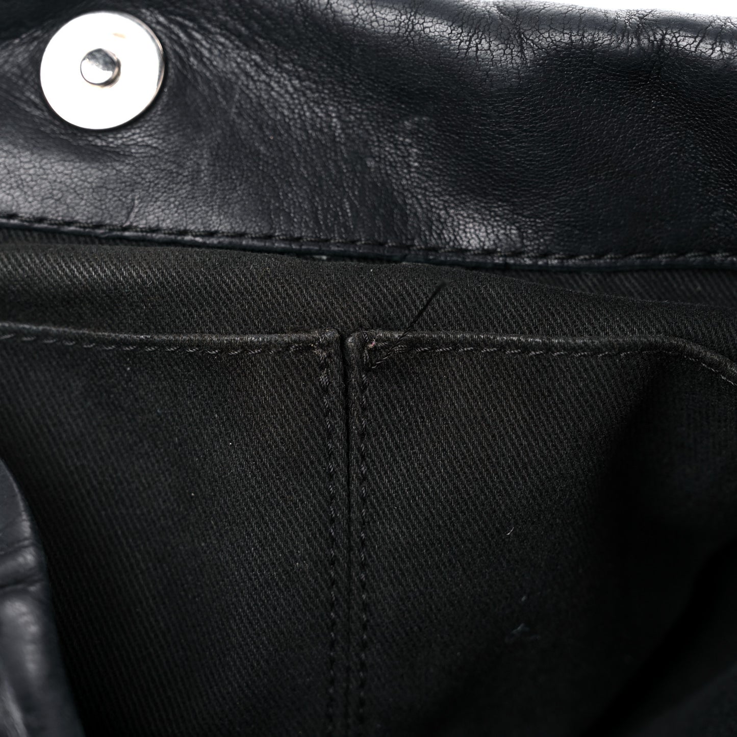 Lambskin Sensual Hobo Black