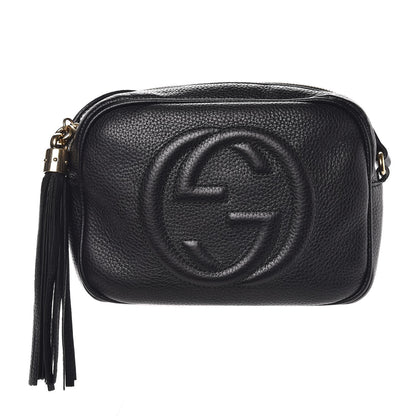 Gucci Pebbled Calfskin Small Soho Disco Bag Black 1 of 8