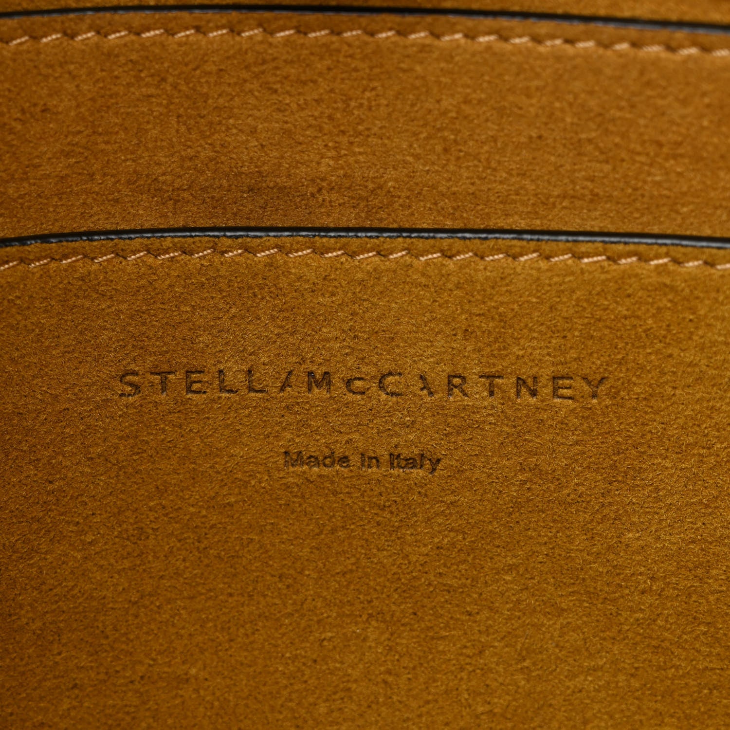 Stella McCartney Eco Alter Nappa Perforated Logo Mini Crossbody Black 6 of 17