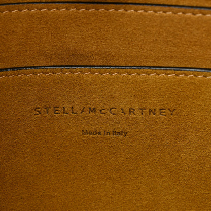 Stella McCartney Eco Alter Nappa Perforated Logo Mini Crossbody Black 6 of 17