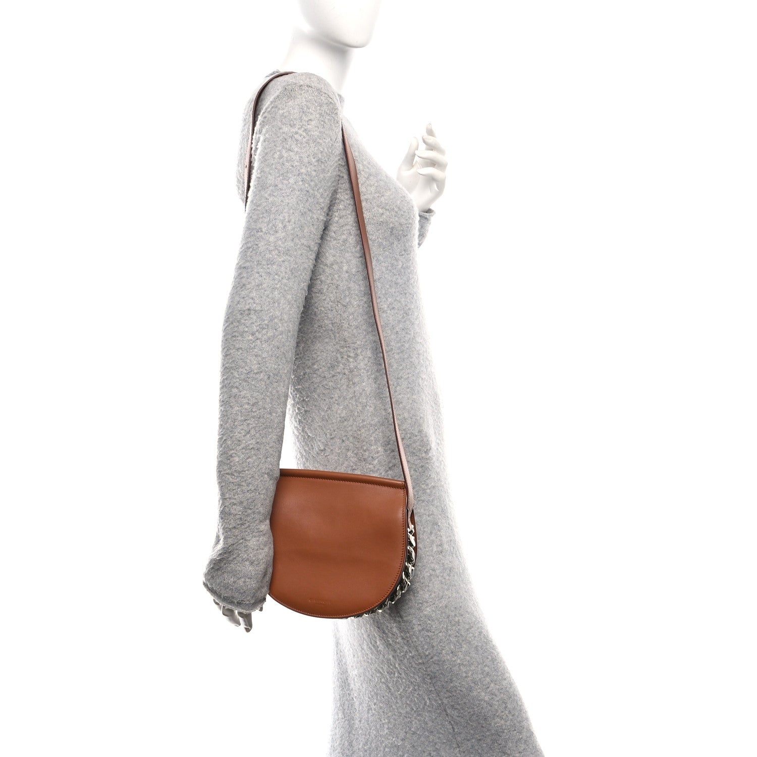 Givenchy Calfskin Mini Infinity Saddle Bag Cognac 2 of 9