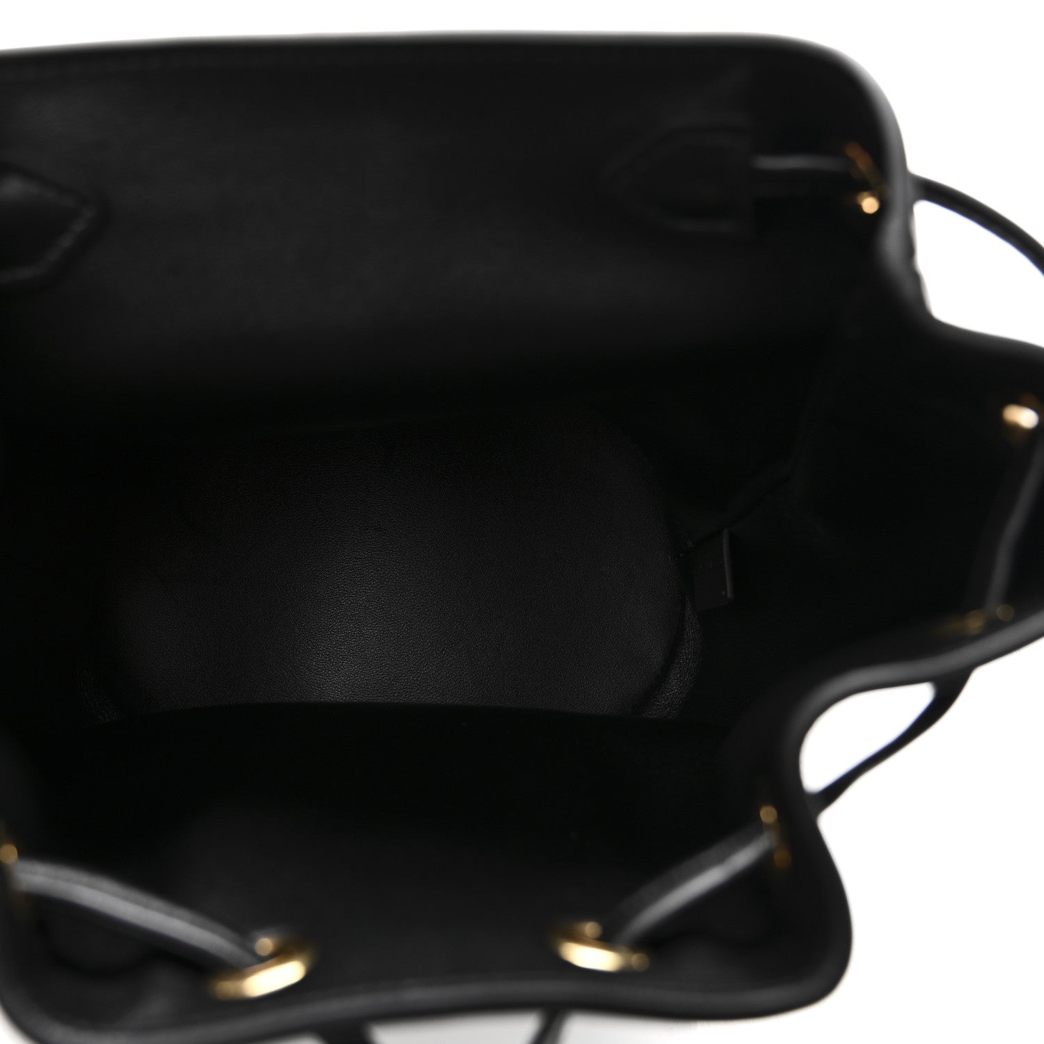 Celine Triomphe Calfskin Bonnie Backpack Black 5 of 9