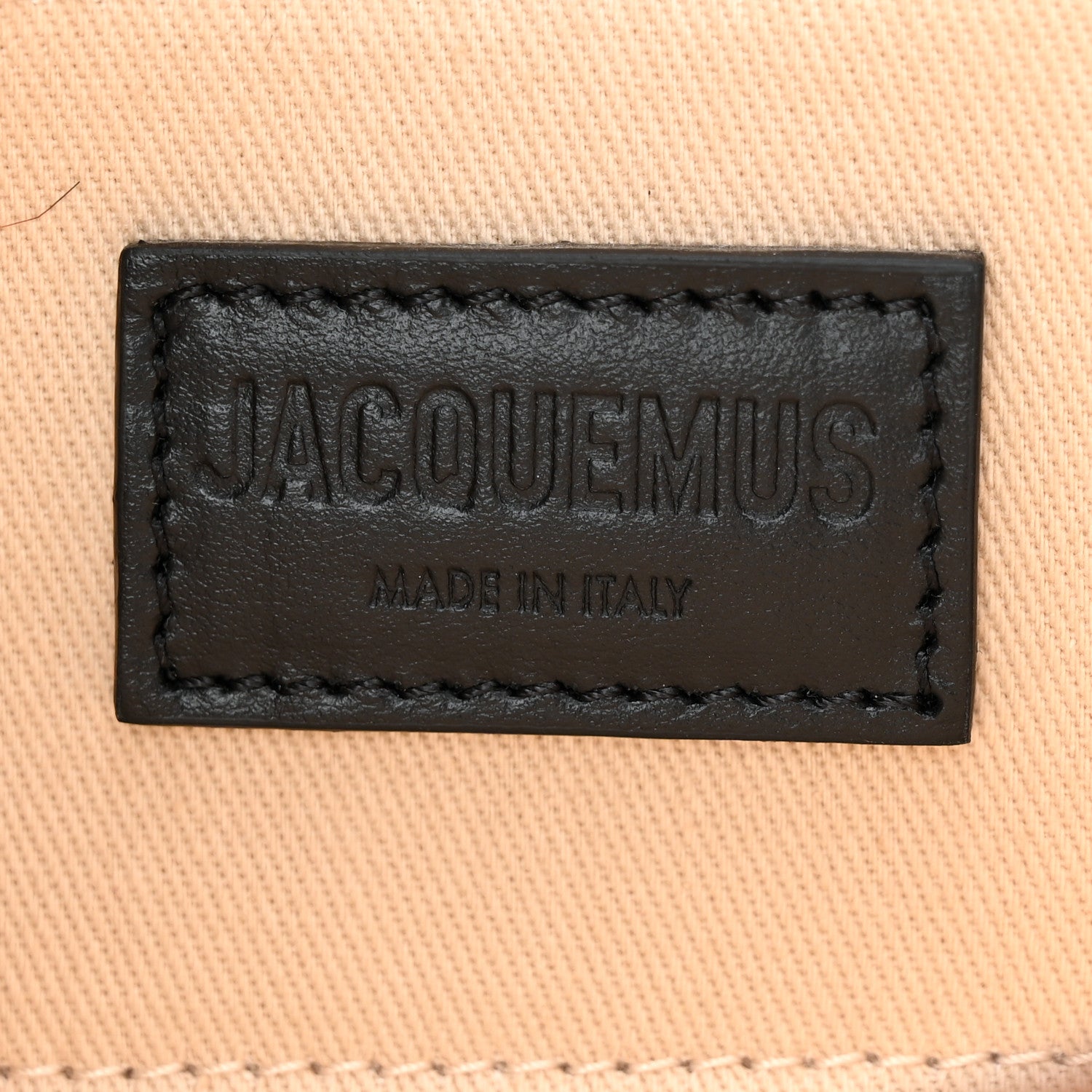 Jacquemus Calf Hair Leopard Print Le Bisou Perle Brown 6 of 10