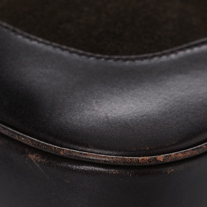 Gucci Suede Web Small Jackie O Hobo Dark Brown 9 of 20