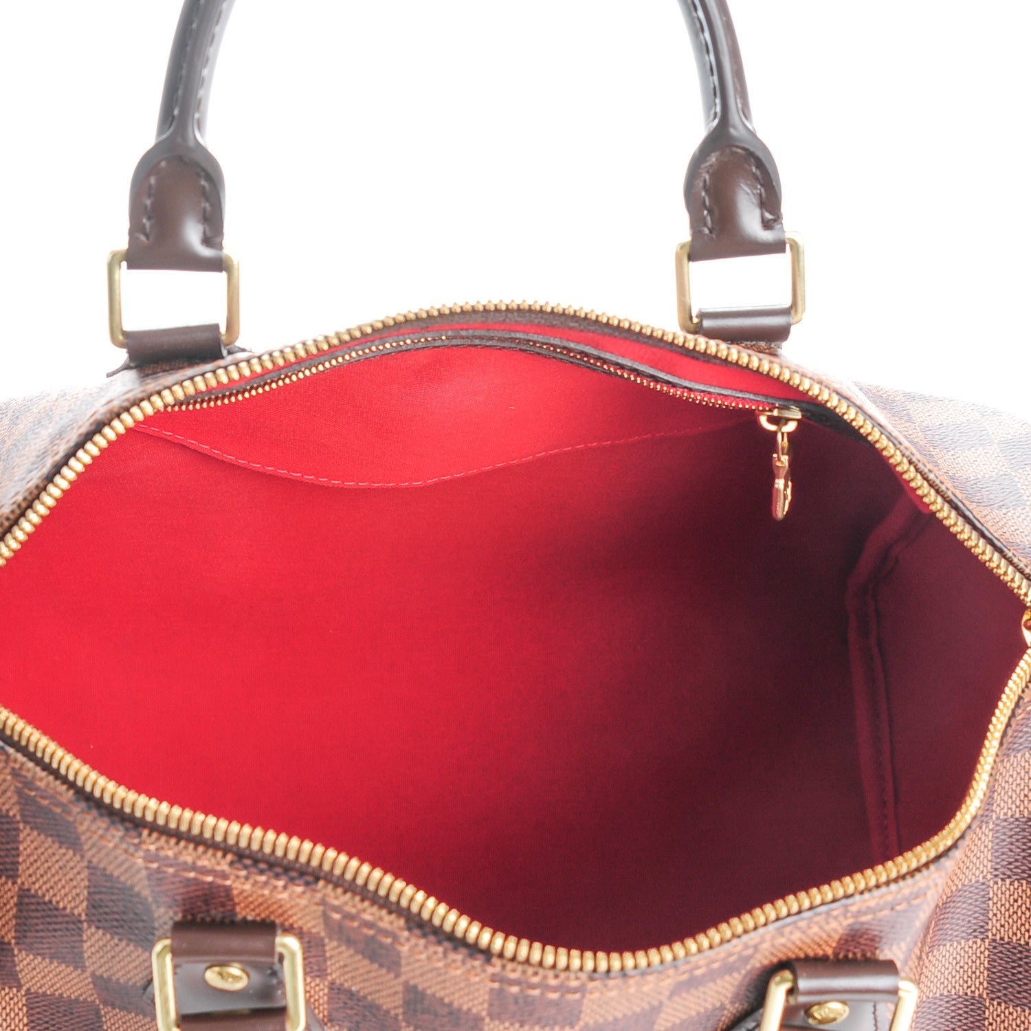 Louis Vuitton Damier Ebene Speedy Bandouliere 30 5 of 8