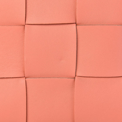 Bottega Veneta Nappa Maxi Intreccio Cassette Bag Peach 7 of 10