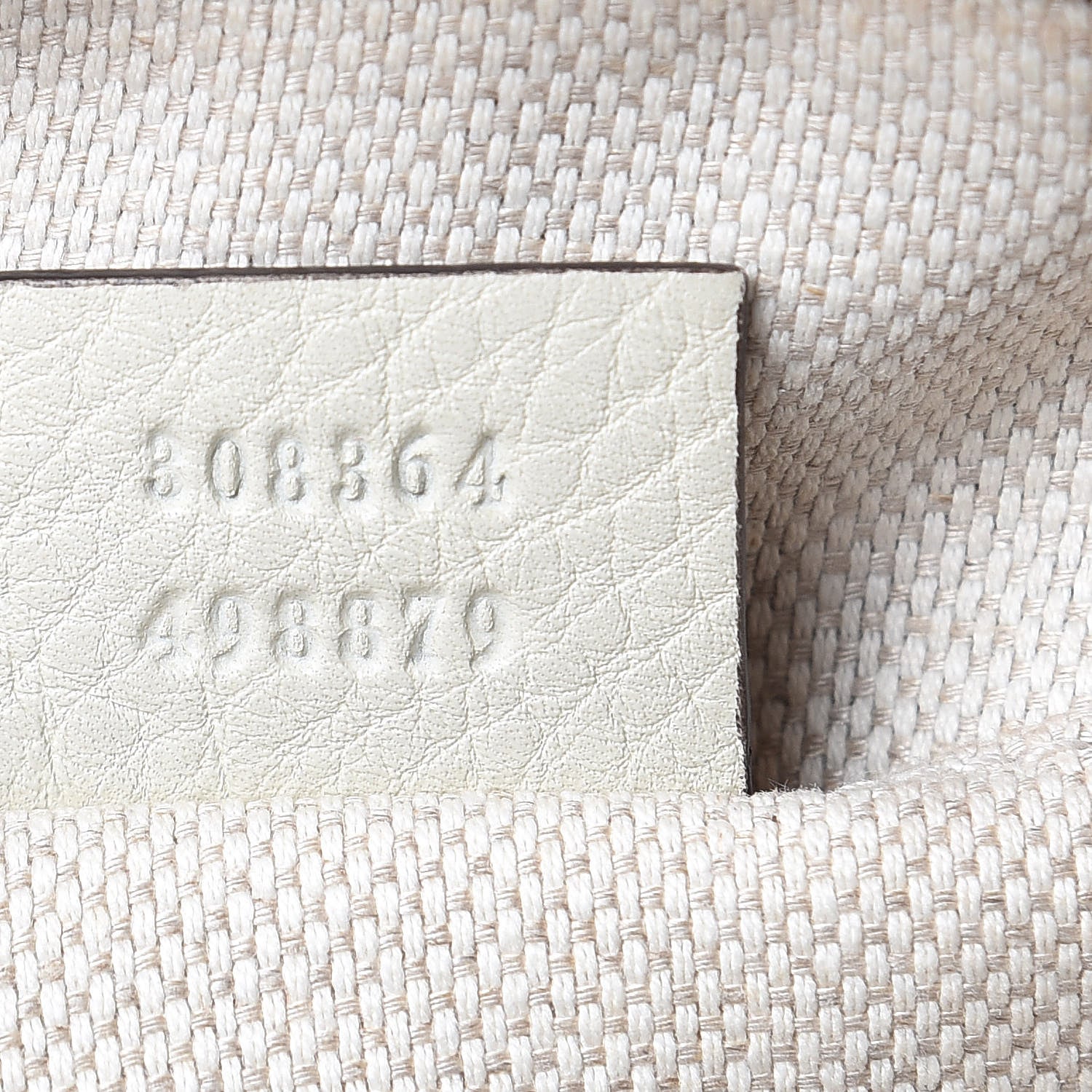 Gucci Pebbled Calfskin Small Soho Disco Bag Off White 7 of 12