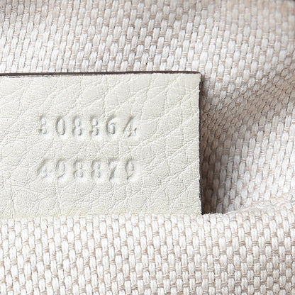 Gucci Pebbled Calfskin Small Soho Disco Bag Off White 7 of 12
