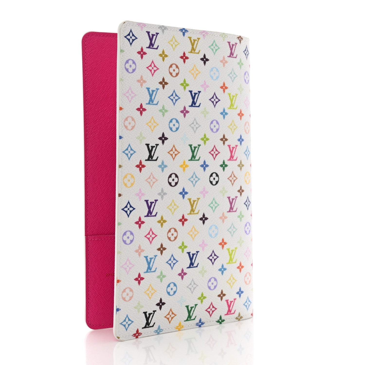 Louis Vuitton LV X TM Monogram Multicolor Emily Notebook Cover MM White 3 of 7
