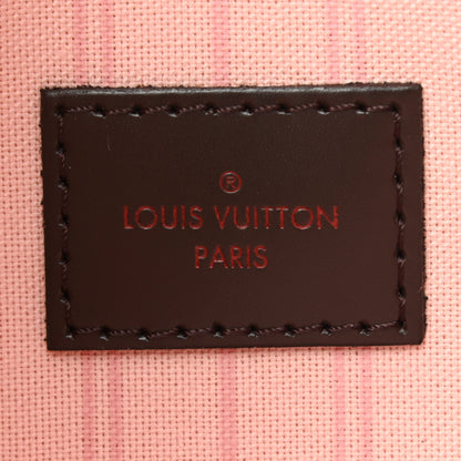 Louis Vuitton Damier Ebene Neverfull MM GM Pochette Rose Ballerine 5 of 7