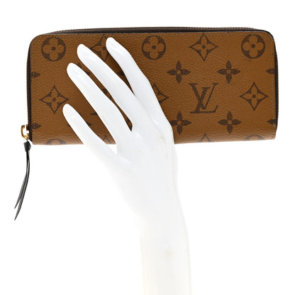 Louis Vuitton Reverse Monogram Clemence Wallet 2 of 6